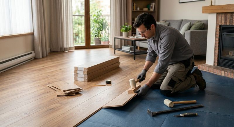 Laminate Floor Installation in Ebensburg, PA