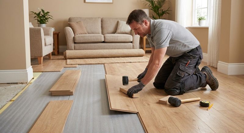Laminate Floor Installation in Gallitzin, PA