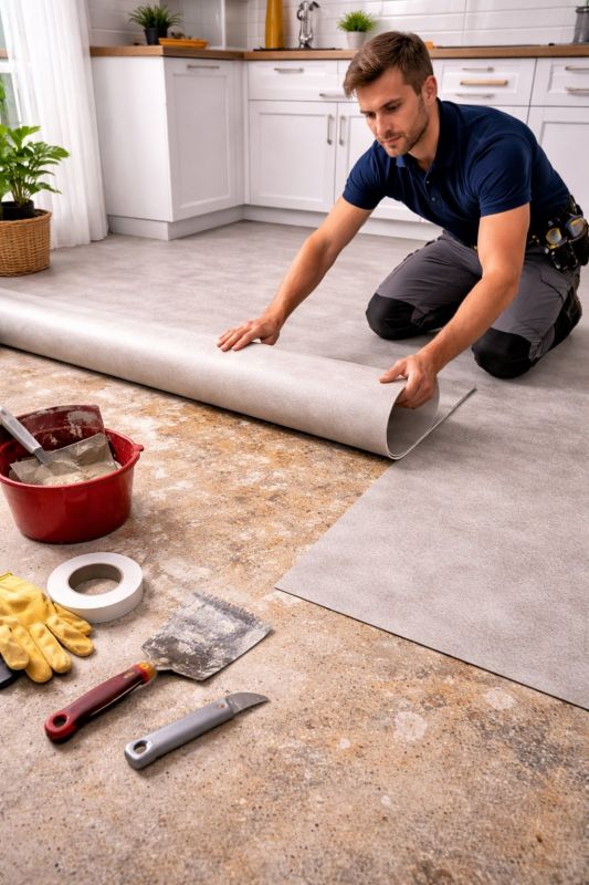 Linoleum Floor Installation in Somerset, PA
