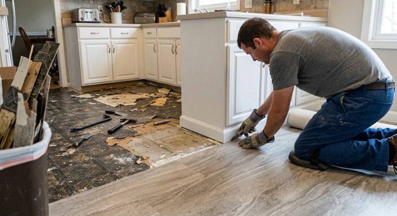 Linoleum Flooring Replacement in Johnstown, PA
