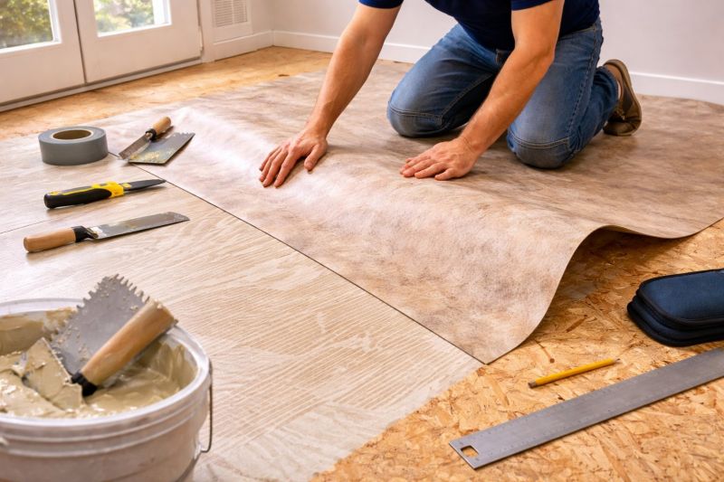 Sheet Flooring Installation in Latrobe, PA